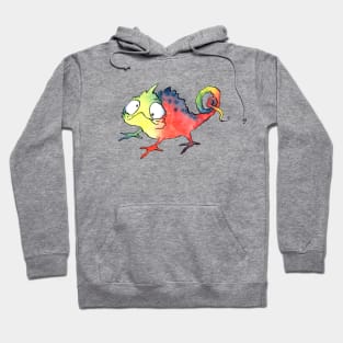 Rainbow Chameleon Hoodie